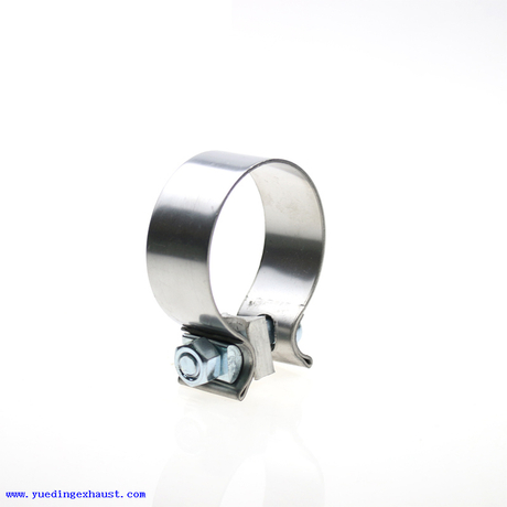 Exhaust O Clamp Stainless Steel Seal Clamp For 2.5