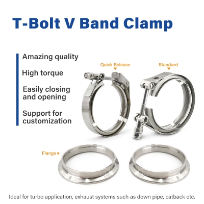 T-Bolt V Band Clamp