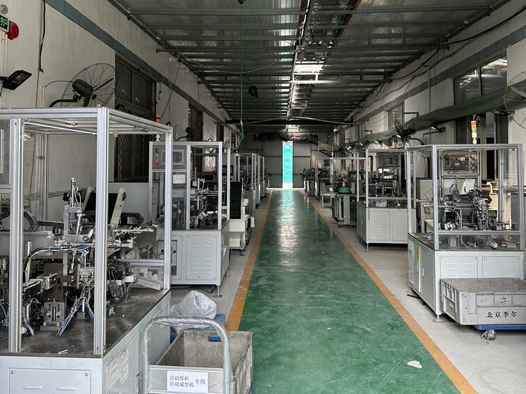 Automated production line for hose clamps