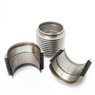 Cutaway View of Multilayer Metal Bellows Construction