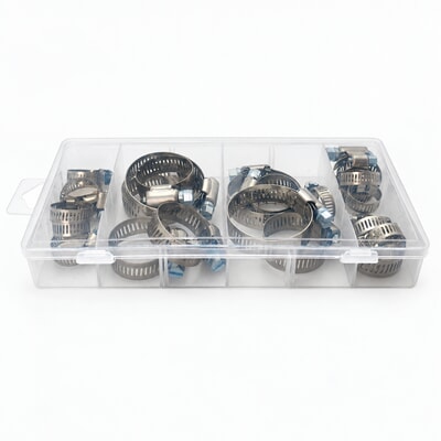 Worm Drive Hose Clamp Assortment Kit