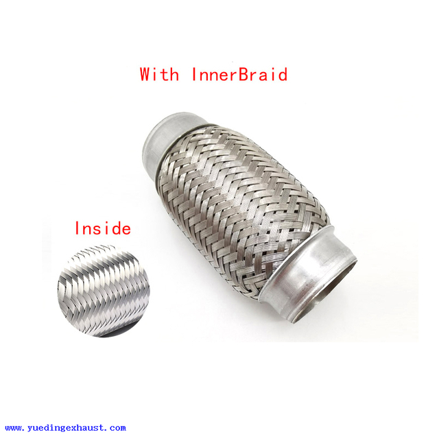 2 X 6in Stainless Steel Exhaust Bellow Corrugated Tube Weld On Installation