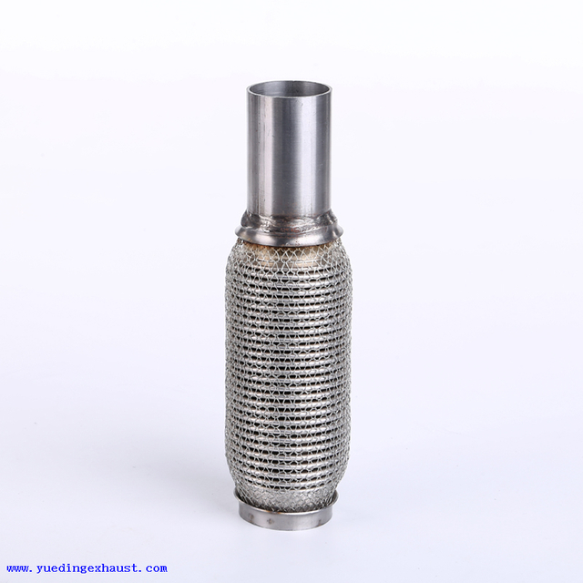 China 304 Ss Exhaust Flexible Pipe with Mesh Covering - China Exhaust Pipe, Mesh Covered Flex Joint