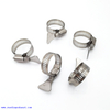 304 Stainless Steel Adjustable Butterfly Pipe Tube Clamps Worm Gear Hose Clamps