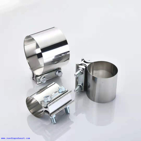 stainless steel OEM Butt Joint Clamp for muffler