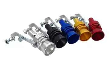 Exhaust pipe whistle