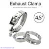 4-1/2" Stainless Steel V Band Clamp Kit w/ 304 Stainless Steel Flanges