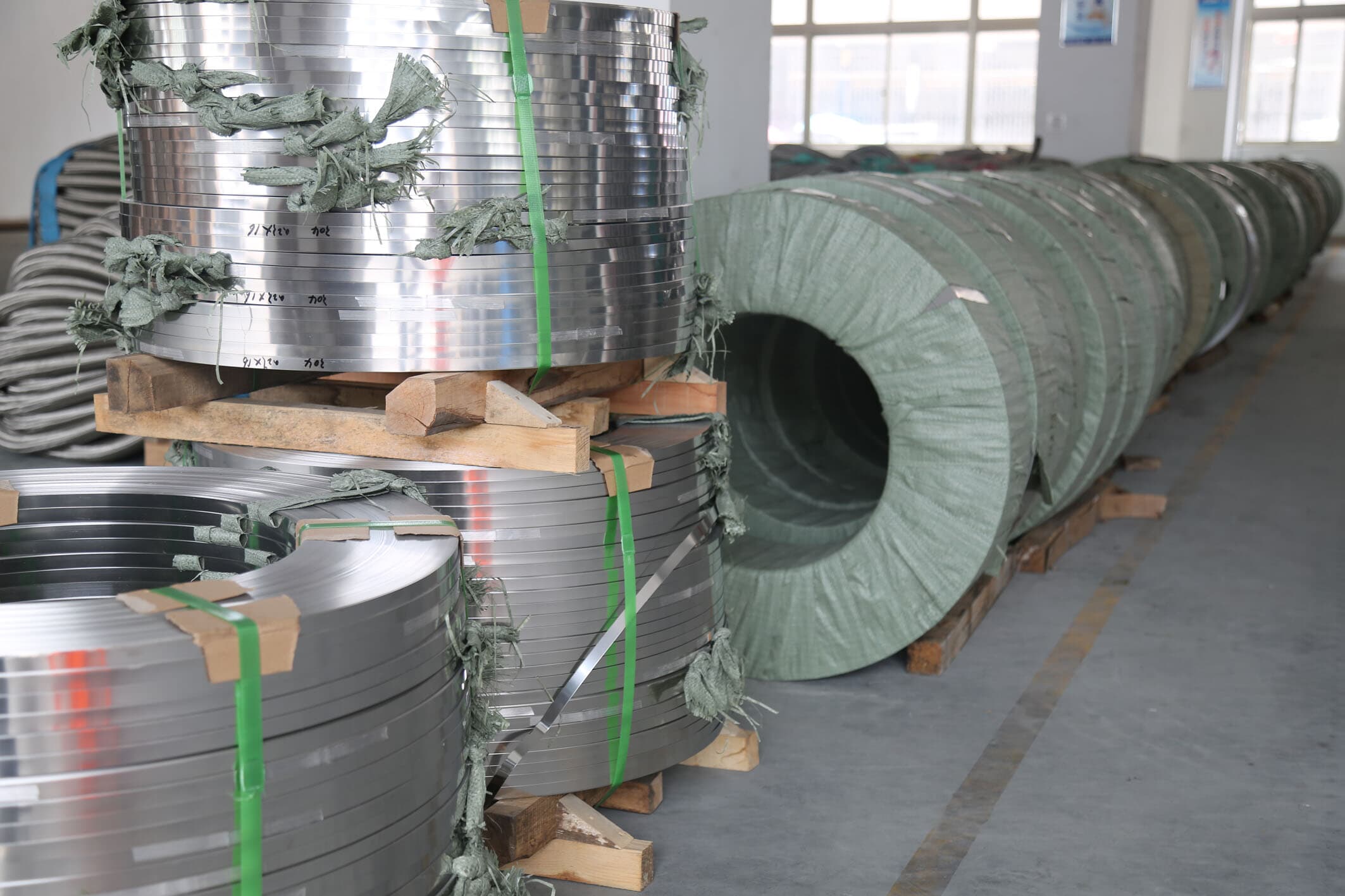 v band clamp Steel strip raw materials