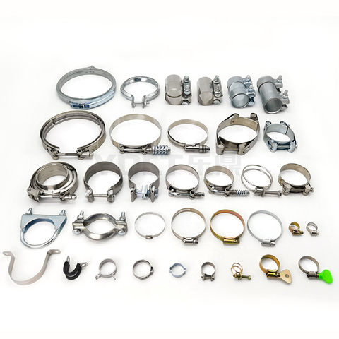 The Collection of Common Hose Clamps