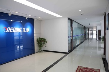 Hallway of office building