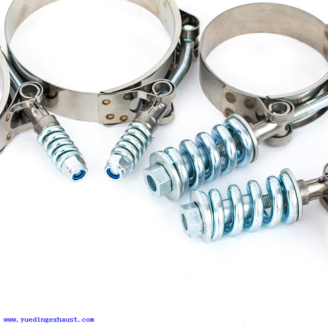 Stainless Steel T Bolt Clamps Band Marine Silicone Hose Clamp HEAVY DUTY SPRING LOADED T-BOLT