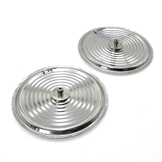 Stainless steel diaphragm for industrial pressure sensor