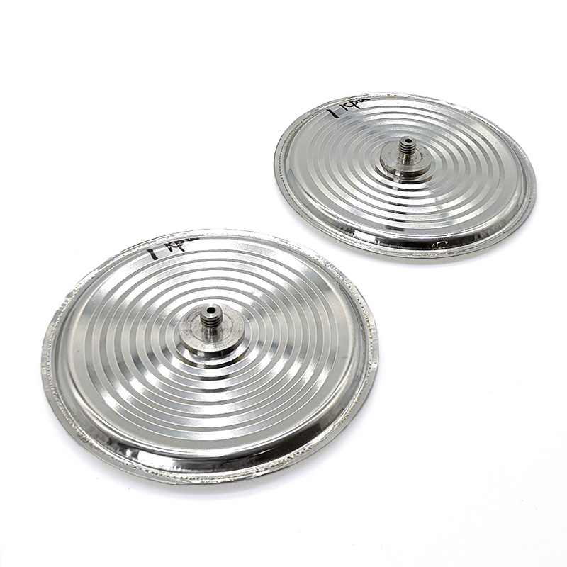 Stainless steel diaphragm for industrial pressure sensor