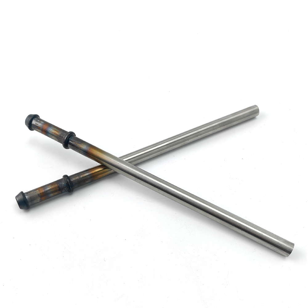 Exhaust hanger support rod with anti-corrosion finish