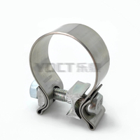304SS Stainless Steel Car Turbo Use Exhaust System Pipe Coupler Joint O Ring Clamp Accuseal Band Stainless Steel Accuseal Band