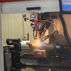 Laser welding of exhaust corrugated pipes