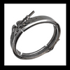 Double-Bolt Stainless Steel V-Band Clamp for Exhaust Systems