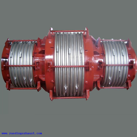 Corrugated Pressure Balanced Expansion Joint / Expansion Bellows For Pipes