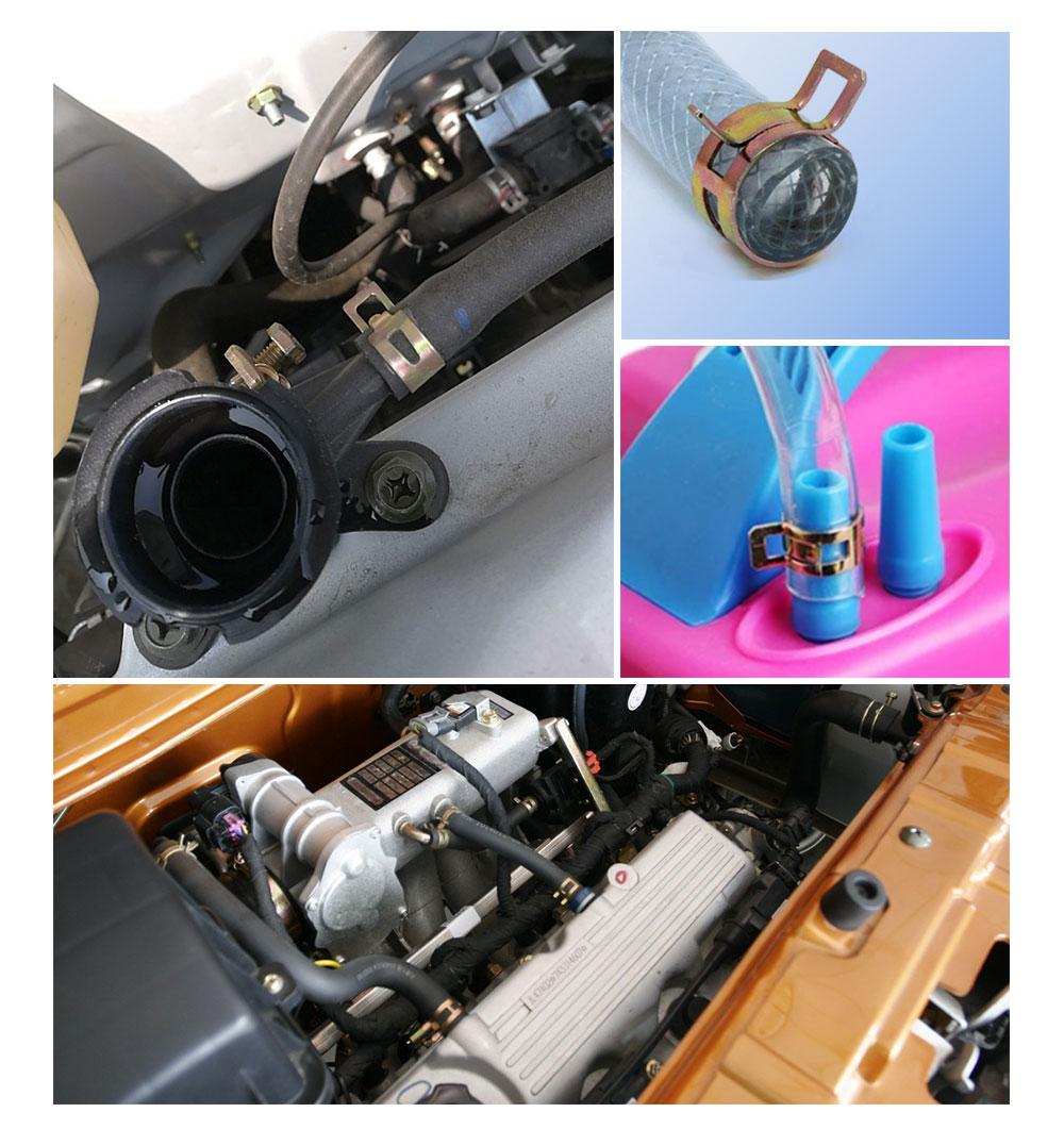 Various application scenarios of spring clamps