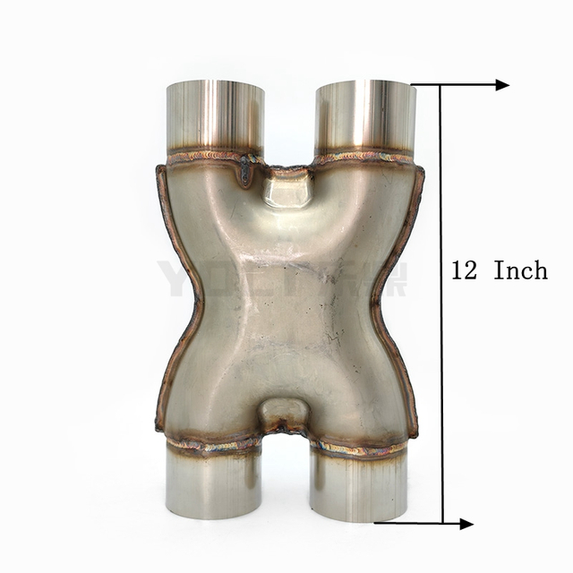 X-shaped Exhaust Pipe