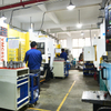 CNC flange stamping machine working on Mercedes-Benz truck oil return pipe flange