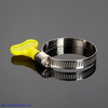 Adjustable Butterfly Hose Clamp Plastic Handle Worm Gear Clamp