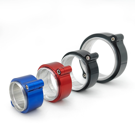 Vibrant HD Clamp Standard Type on stainless steel exhaust pipe