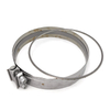 Custom size DPF clamp with high-temperature resistance