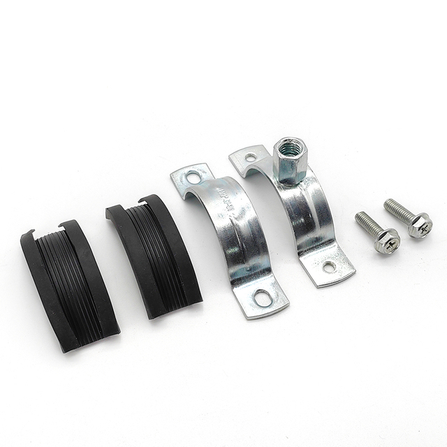 industrial pipe clamp with EPDM rubber insert