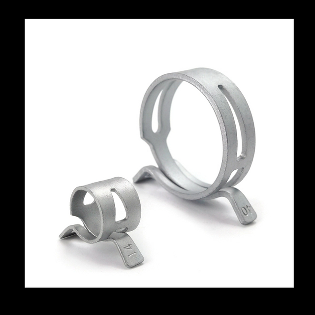 Mn Steel Spring Band Hose Clamps