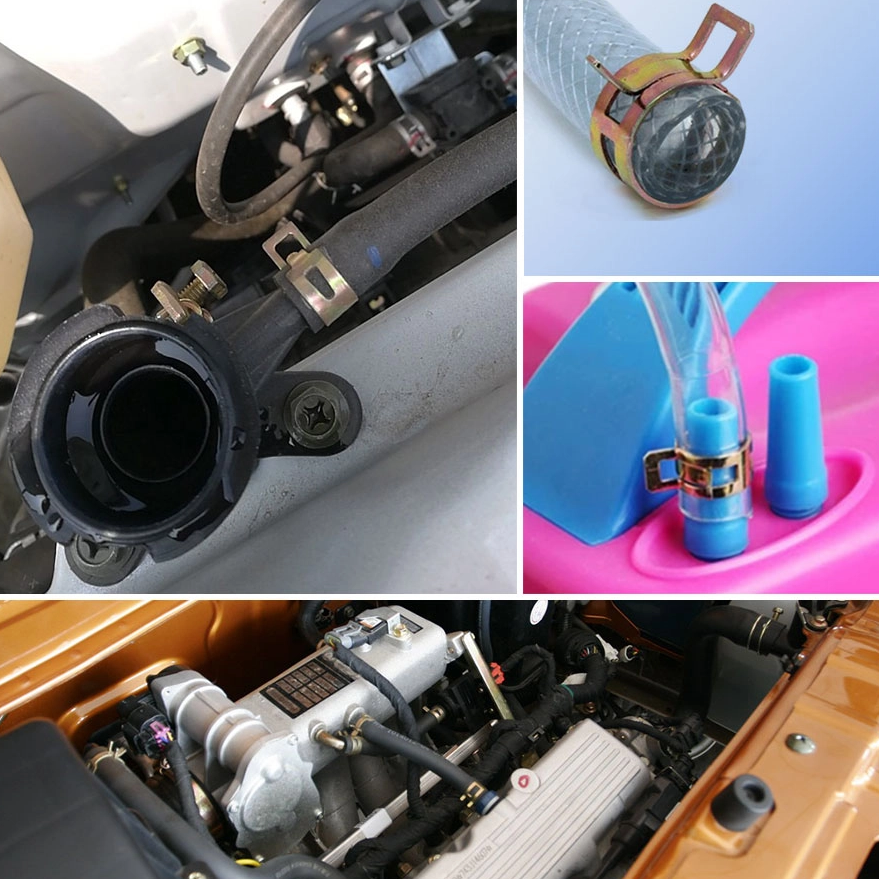 Mn Steel Spring Band Hose Clamps