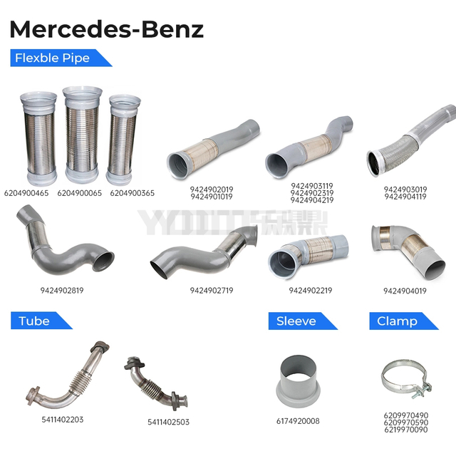 OEM 5421800822 5421800922 5411801022 Mercedes-Benz Oil Return Tube 