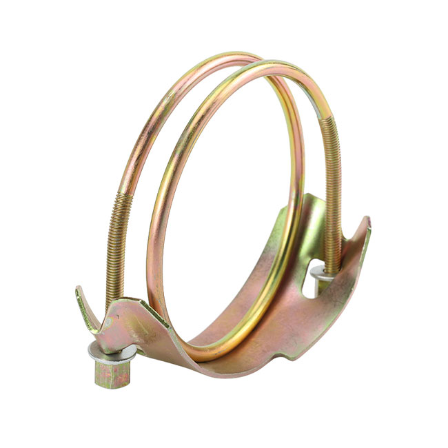 Spiral Double Bolt Hose Clamp