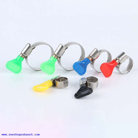 Butterfly Handle Hose Clamps (German type) - 9MM