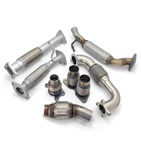 stainless steel braided exhaust flex hose
