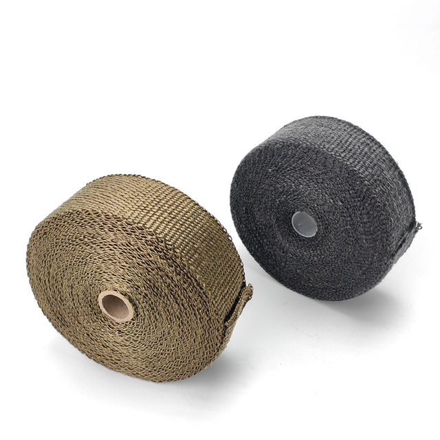 fiberglass exhaust heat wrap roll for cars
