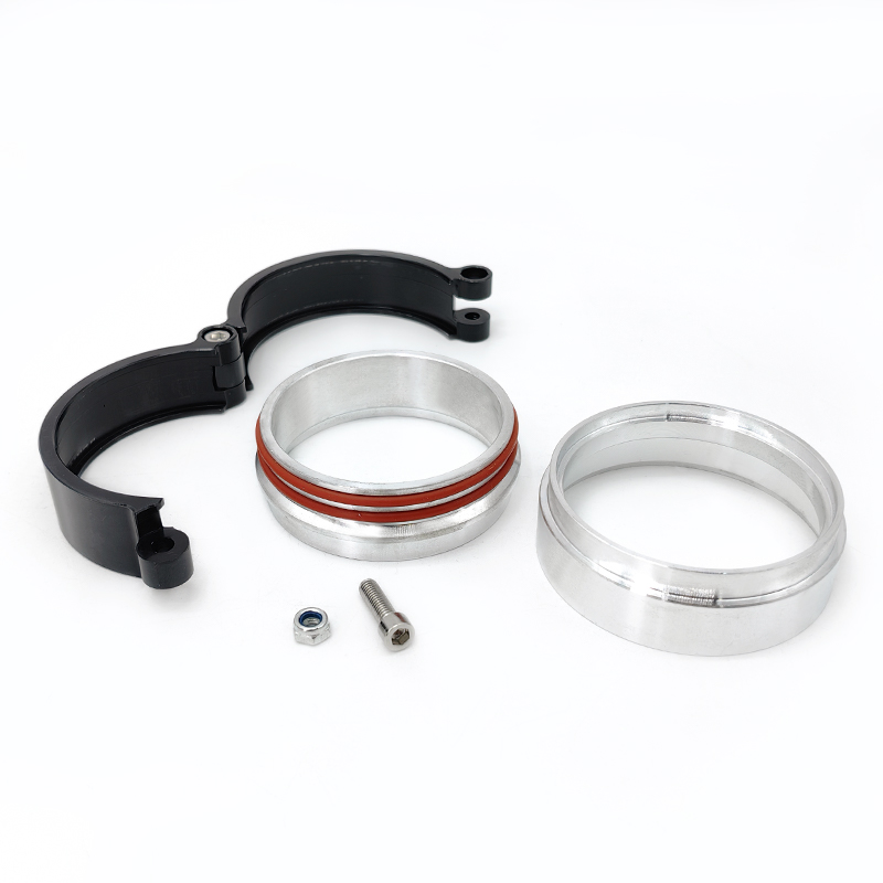 Precision-fit V-band HD clamp with quick release design