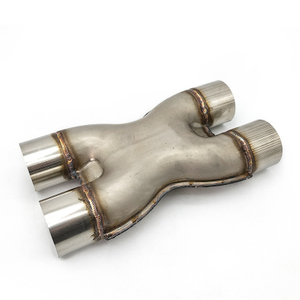 Stainless Steel X-Pipe Connector for Exhaust Systems
