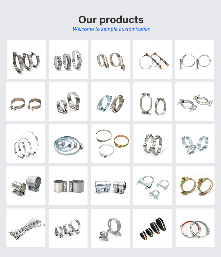 Exhaust clamp sample