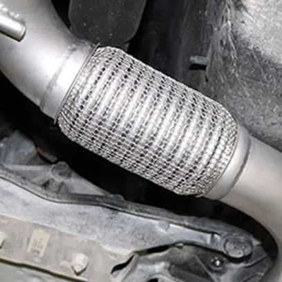 Thin Mesh Braid Exhaust Flex Pipe for Automotive