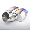 Universal Car Rear Tail Throat Auto Exhaust Muffler Tip Stainless Steel Pipe