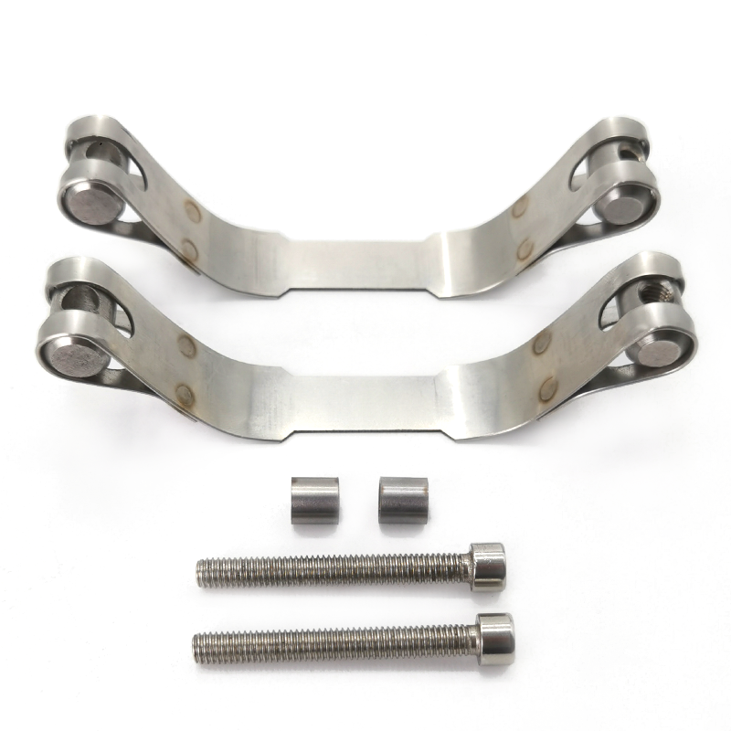 Side profile of single bolt clamp showing structure