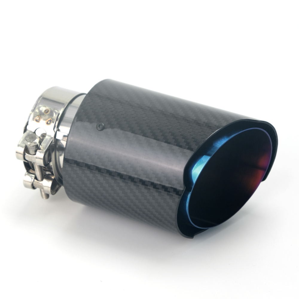 Carbon fiber car exhaust pipe