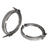 stainless steel double-bolt v-band clamp
