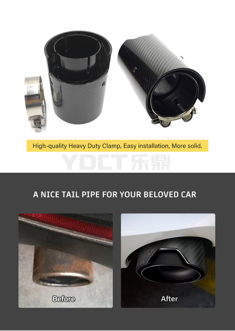 Carbon Flber Exhaust Tip