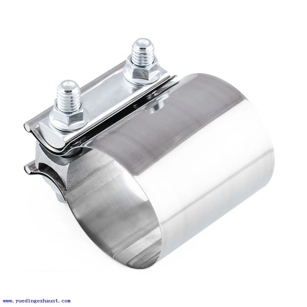 stainless steel heavy duty Butt Joint Clamp for exhaust pipe