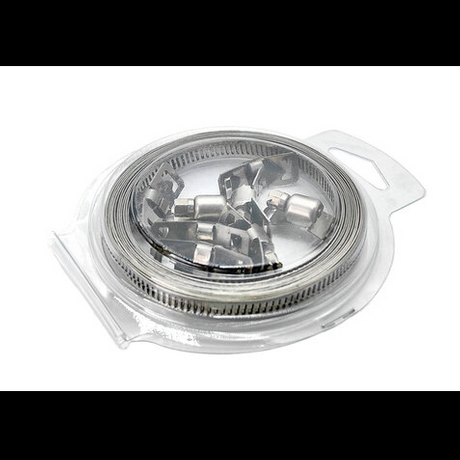 DIY hose clamp kit with 3m stainless strip