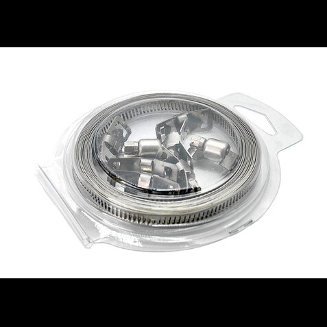 DIY hose clamp kit with 3m stainless strip