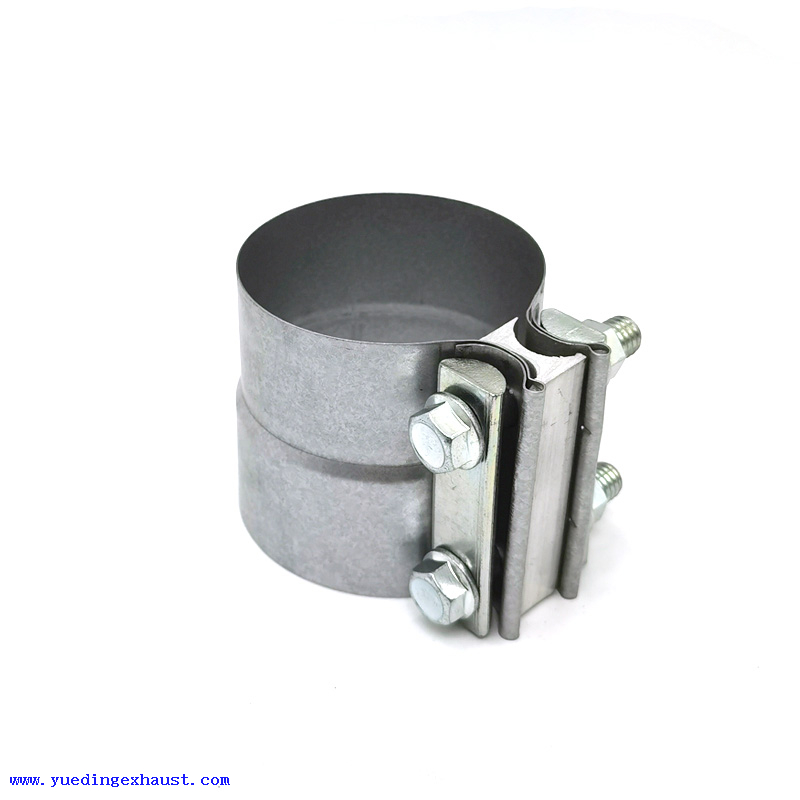 6 in. Aluminized Steel Lap Joint Clamp, Exhaust Band Clamp