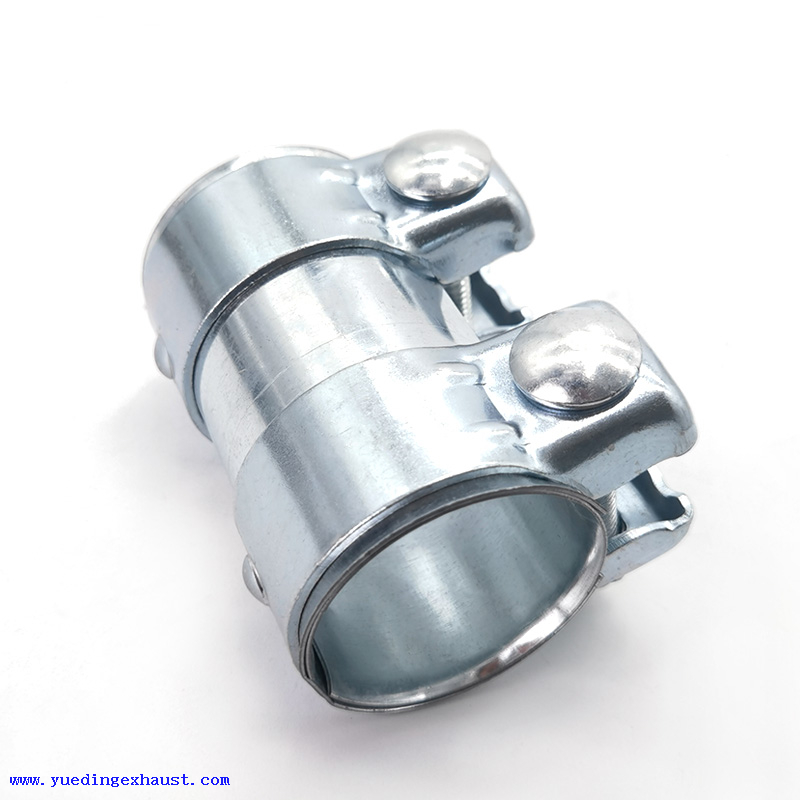 55mm x 95mm Heavy Duty Exhaust Sleeve Connector Pipe Clamp